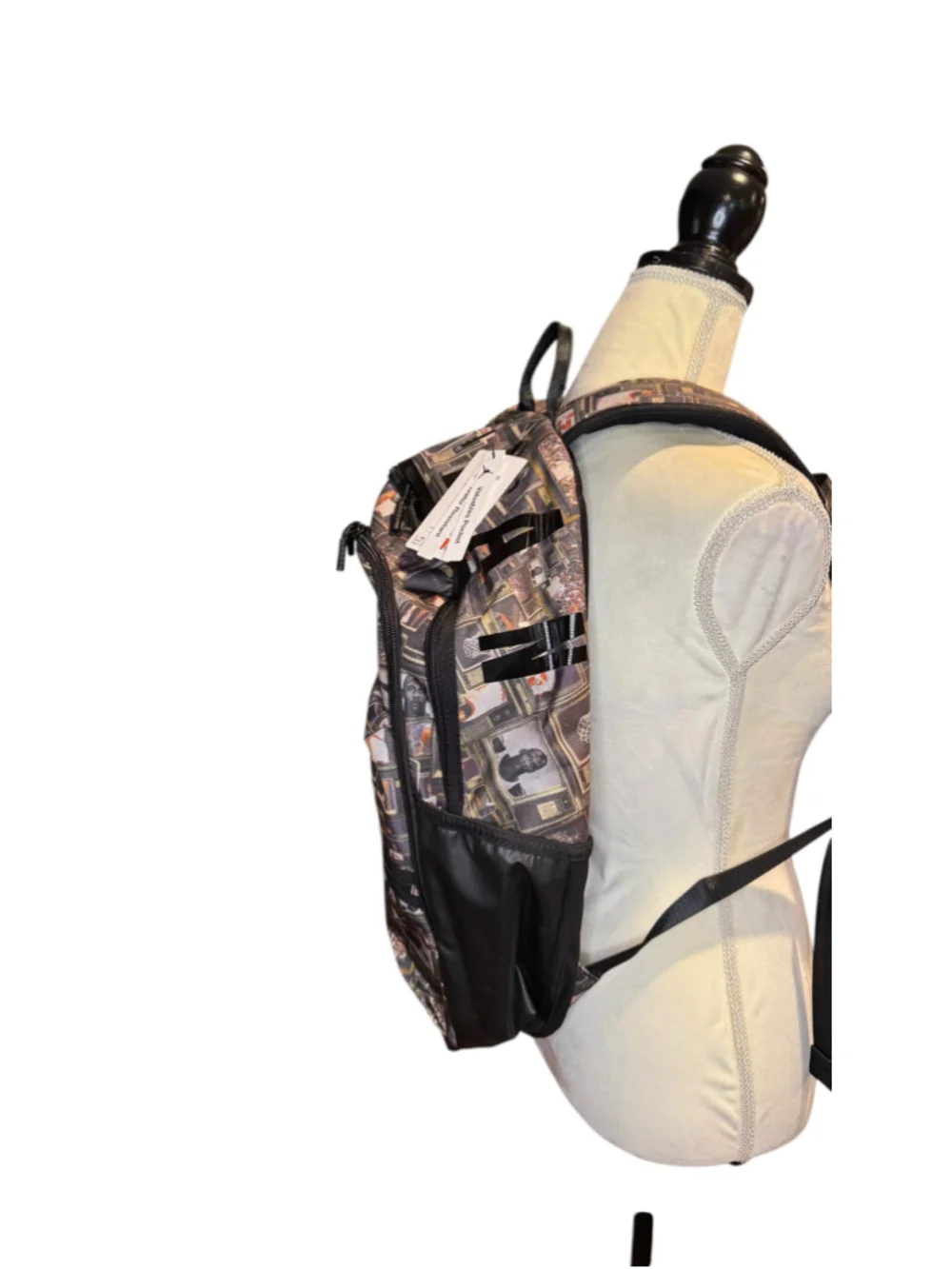 Men's Jordan Backpack One Size Black Multi-color